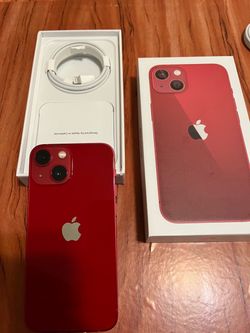 iPhone 13 red unlocked for any carriers 128gb ( Liberado)