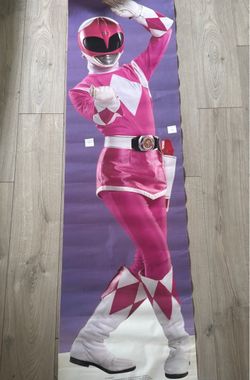Mighty Morphin Power Rangers Pink Ranger VINTAGE POSTER