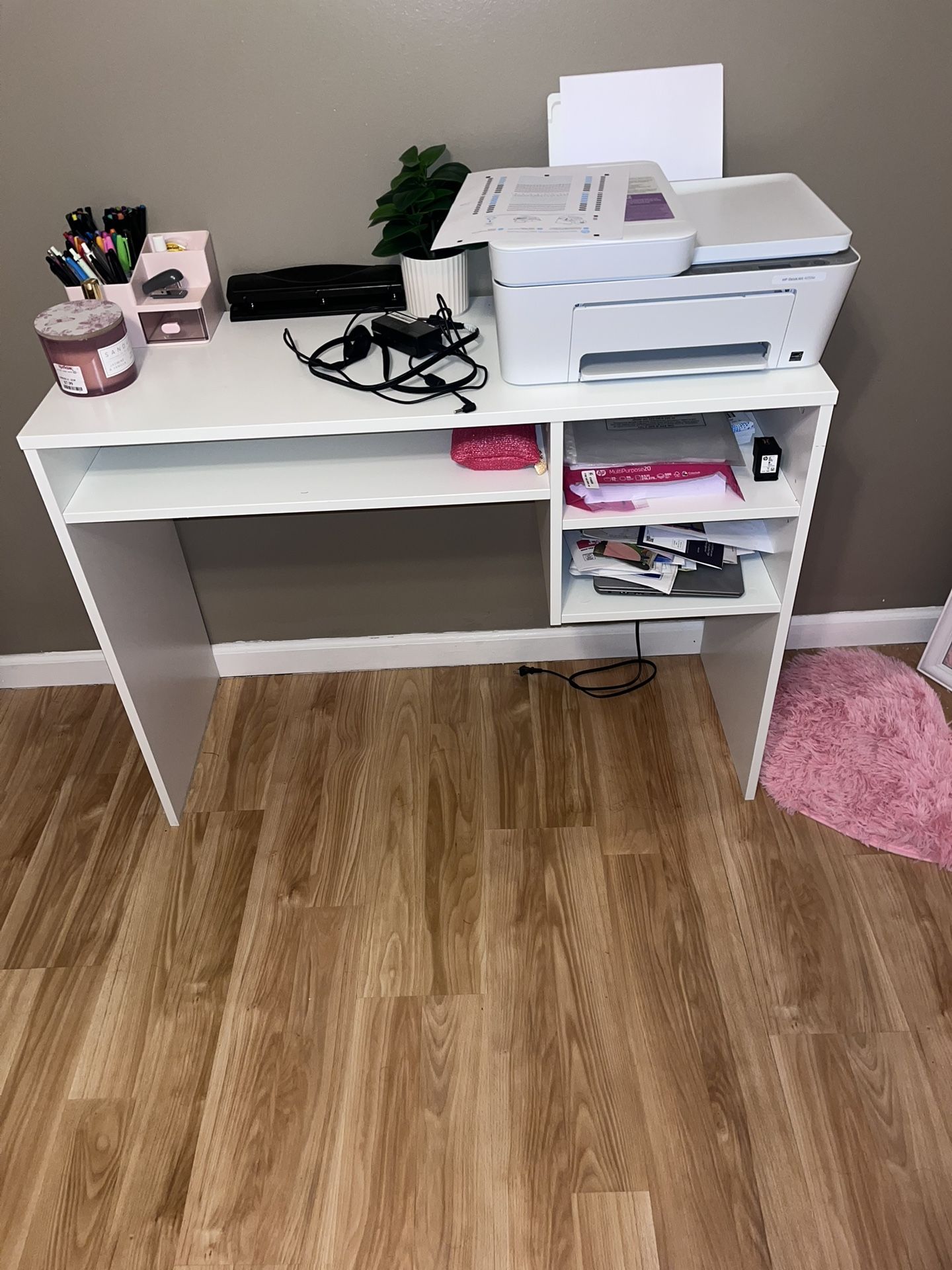 White Desk
