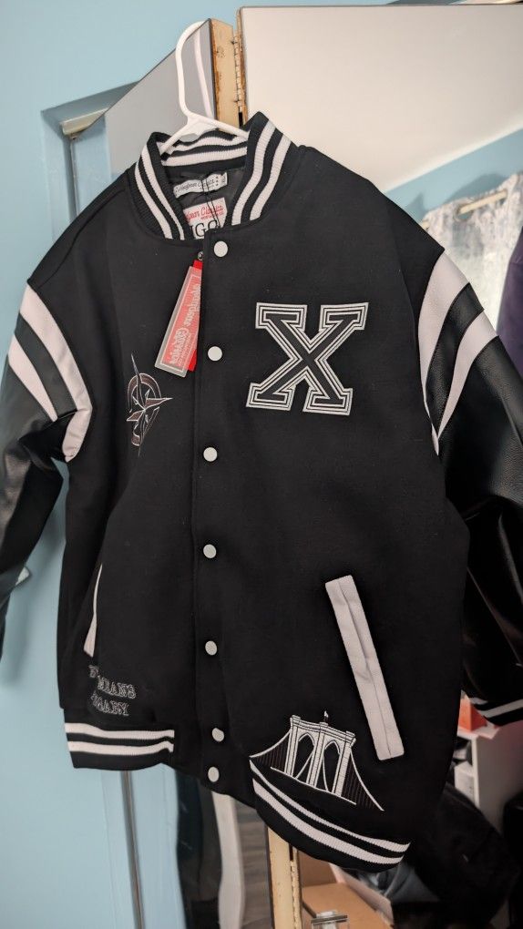NEW Malcolm X Headgear Classics Varsity Jacket