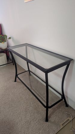 Black Console Table