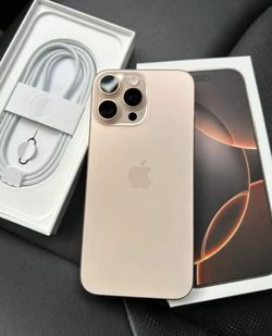 iPhone 16 pro max  256gb AT&T.