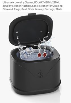Ultrasonic jewelry cleaner, new