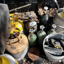 Recovery Tanks/oxygen/acetylyne