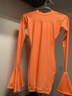 Custom Bell sleeved dress