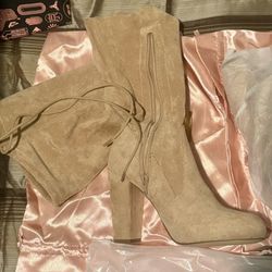 Thigh High Heel Boots 