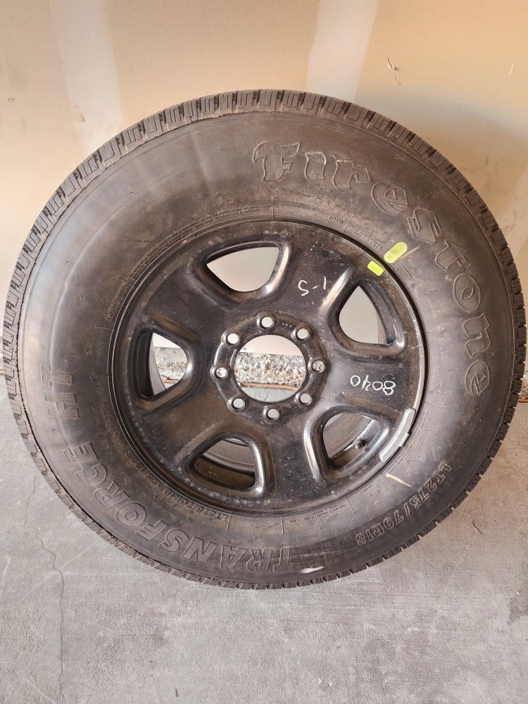 Ram 2500 8 Hole Brand New Spare Tire