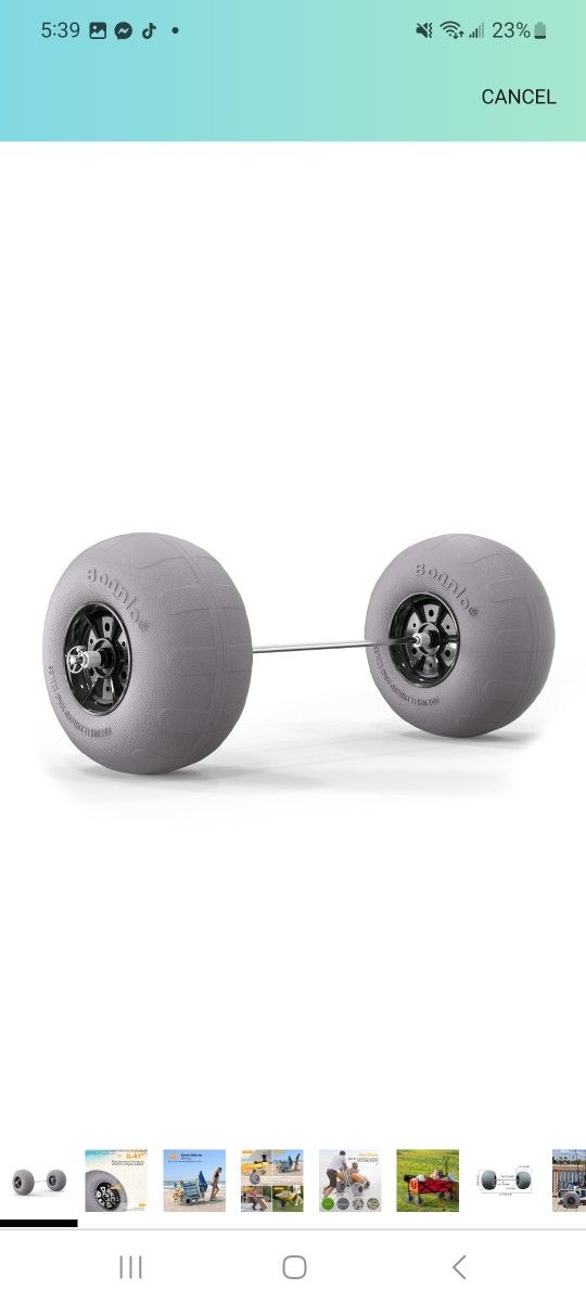 Bonnlo Replacement Balloon Wheels