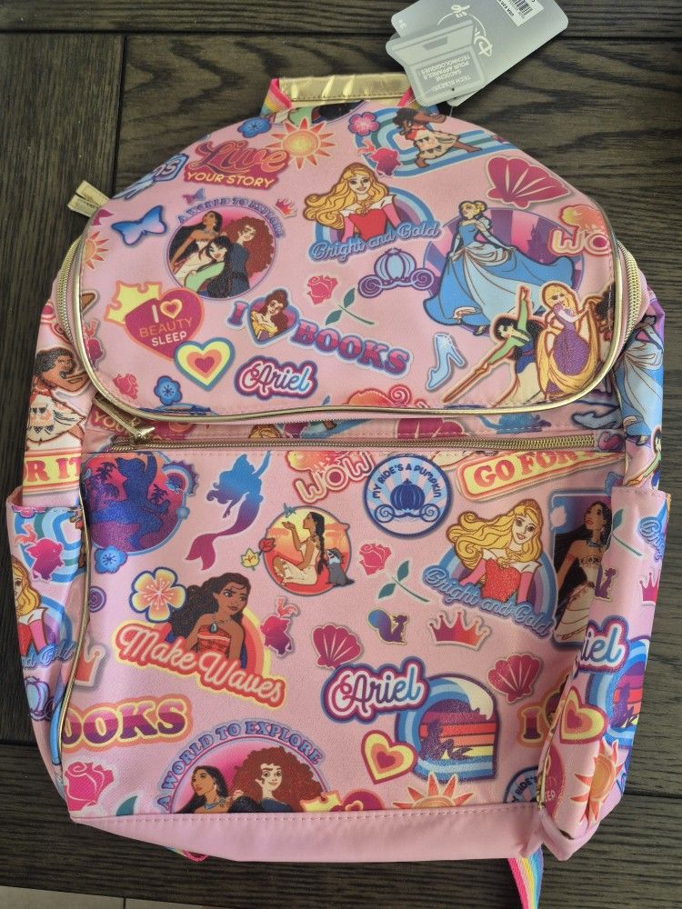 Disney Princess School Backpack (NEW)