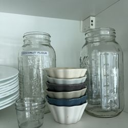 Multiple Kitchen Jars