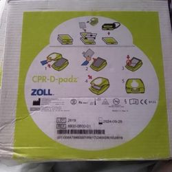 3 * Zoll CPR-D-PadZ Defibrillator Electrode Pads New (EXPIRED)