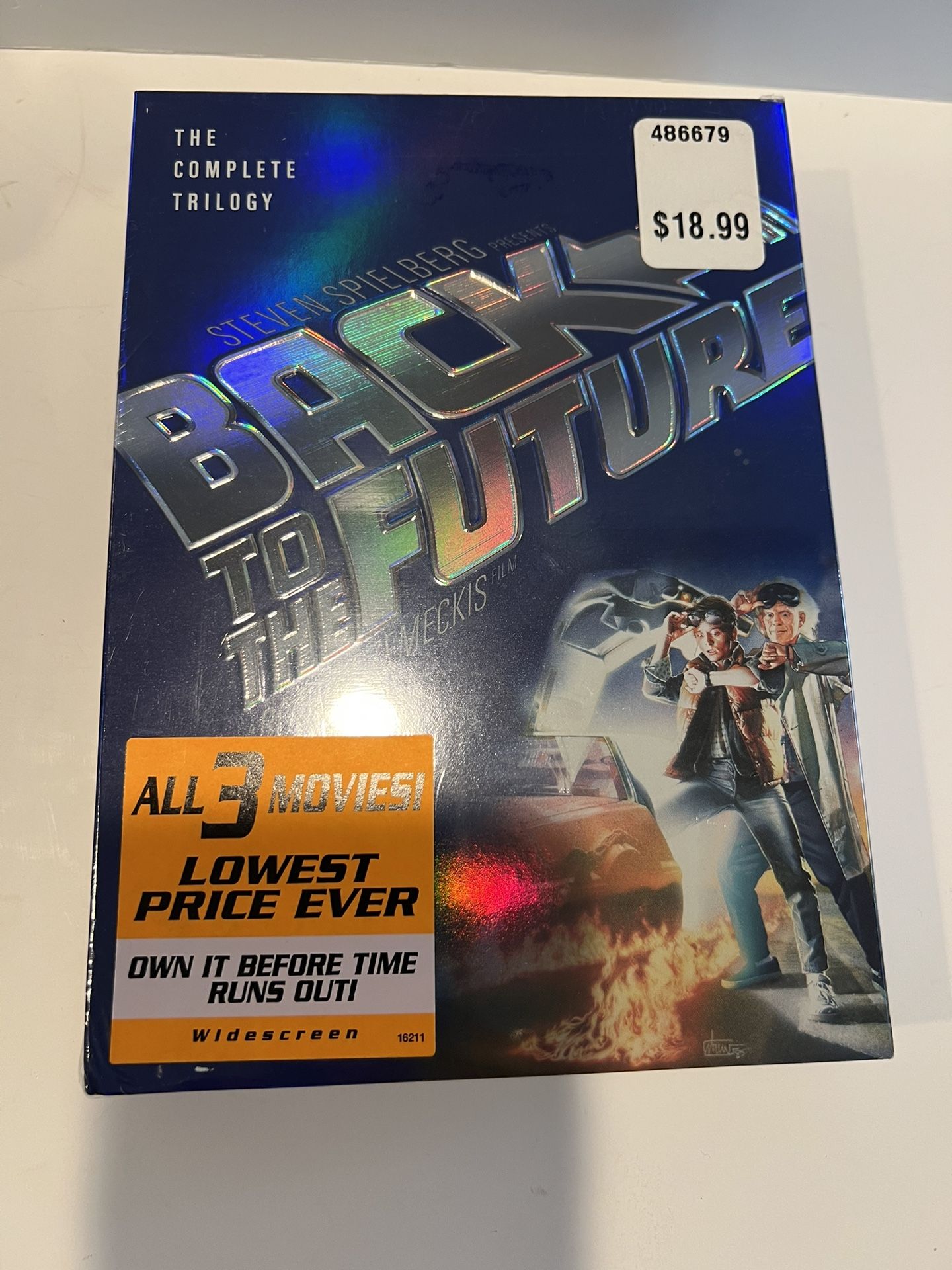 Back To The Future The Complete Trilogy DVD Set New!