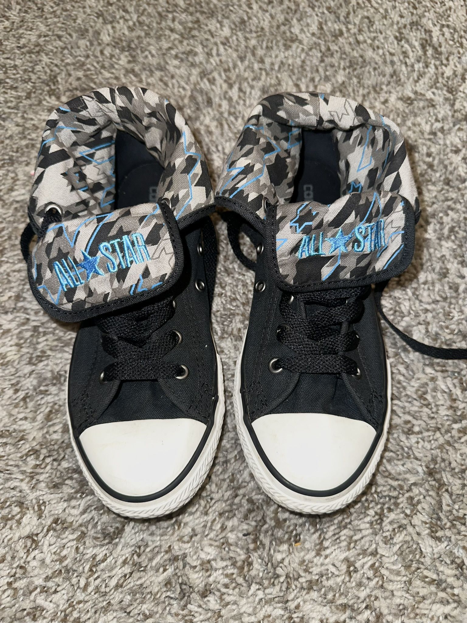 Kids Black Converse 
