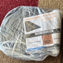 20 foot garage threshold strip with adhesive kit
