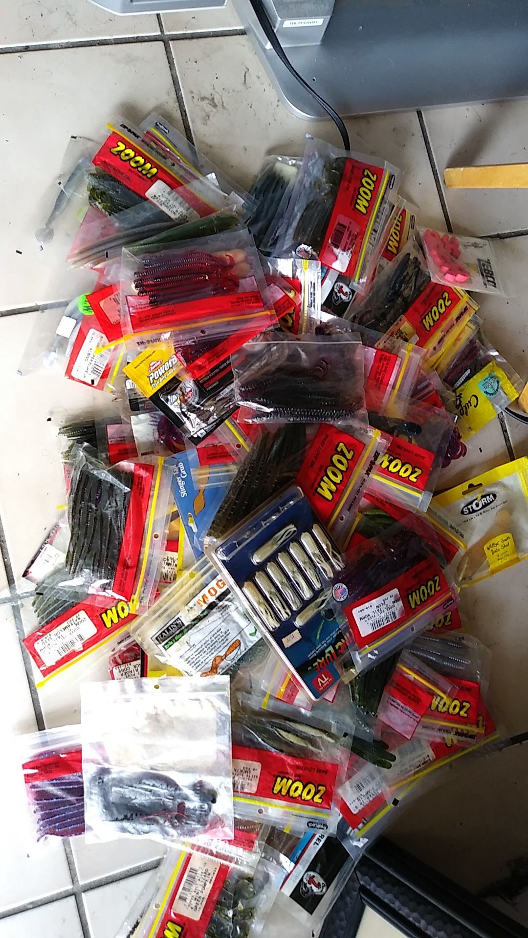 120 packages of FISHING LURES $1 Each