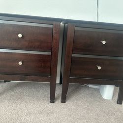Pre- Owned Set Of Two Nightstands