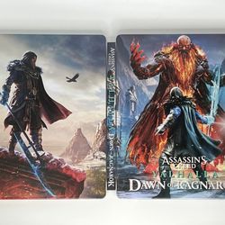 Assassin's Creed Valhalla Dawn of Ragnarok Custom made Steelbook Case only for PS4/PS5/Xbox (No Game) New