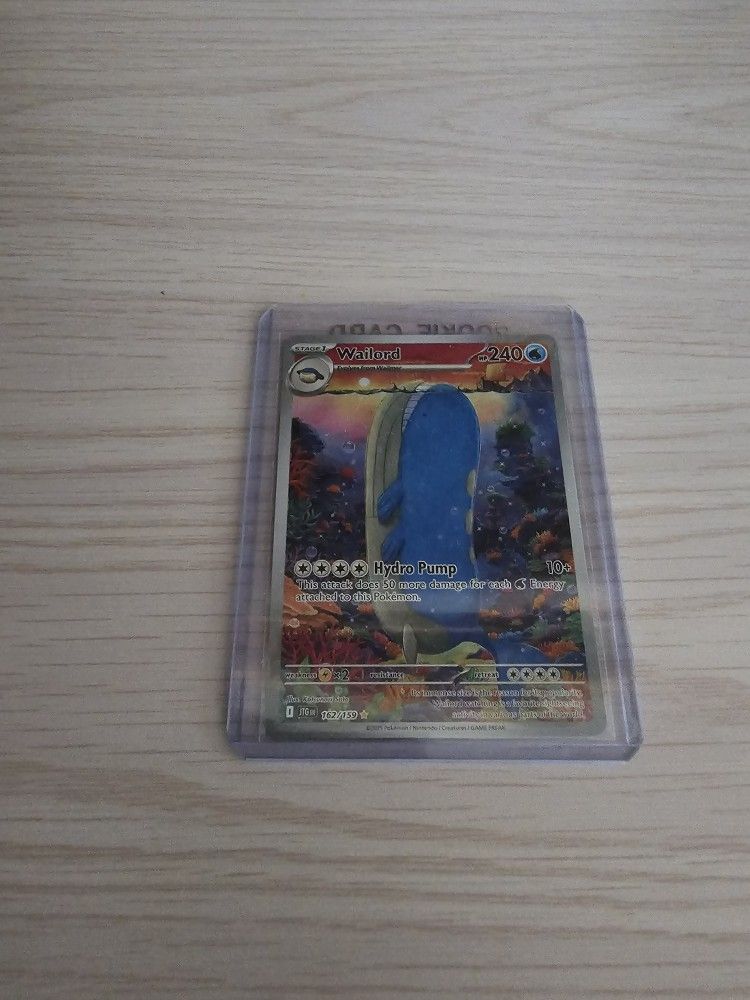 Pokemon: Wailord IR