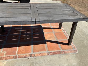 Outdoor Wood Patio Dining Table