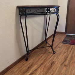 Half Round Entry Table