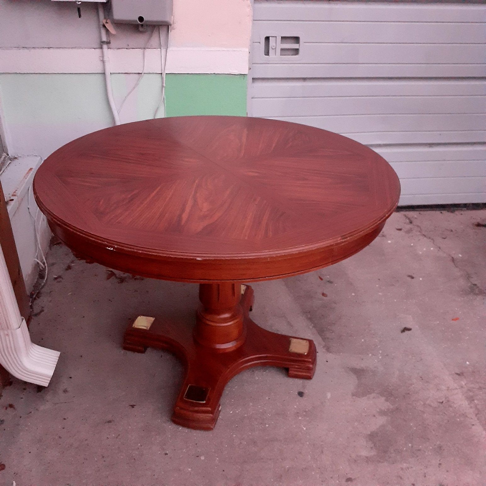 a lovely wooden dining room table