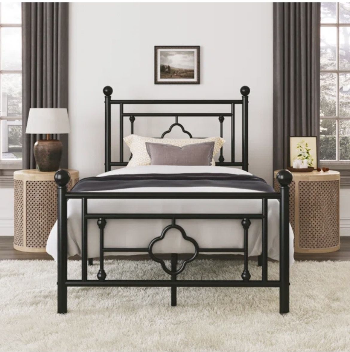 Metal Twin Bed Frame