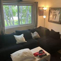 Black Sectional Couch