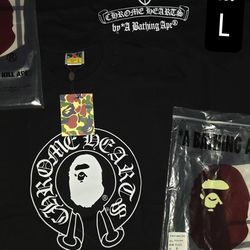 Chrome Hearts X Bape