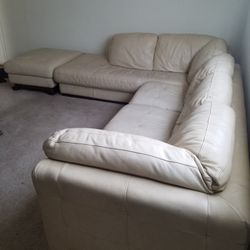 Leather Sofa Set