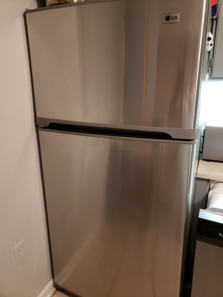 Lg stainless steel refrigerator