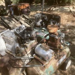 Air Compressor 2 Hp/needs Rings