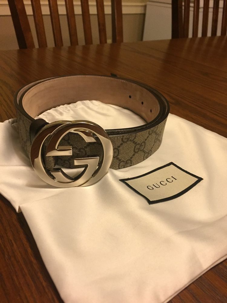 Gucci GG supreme belt