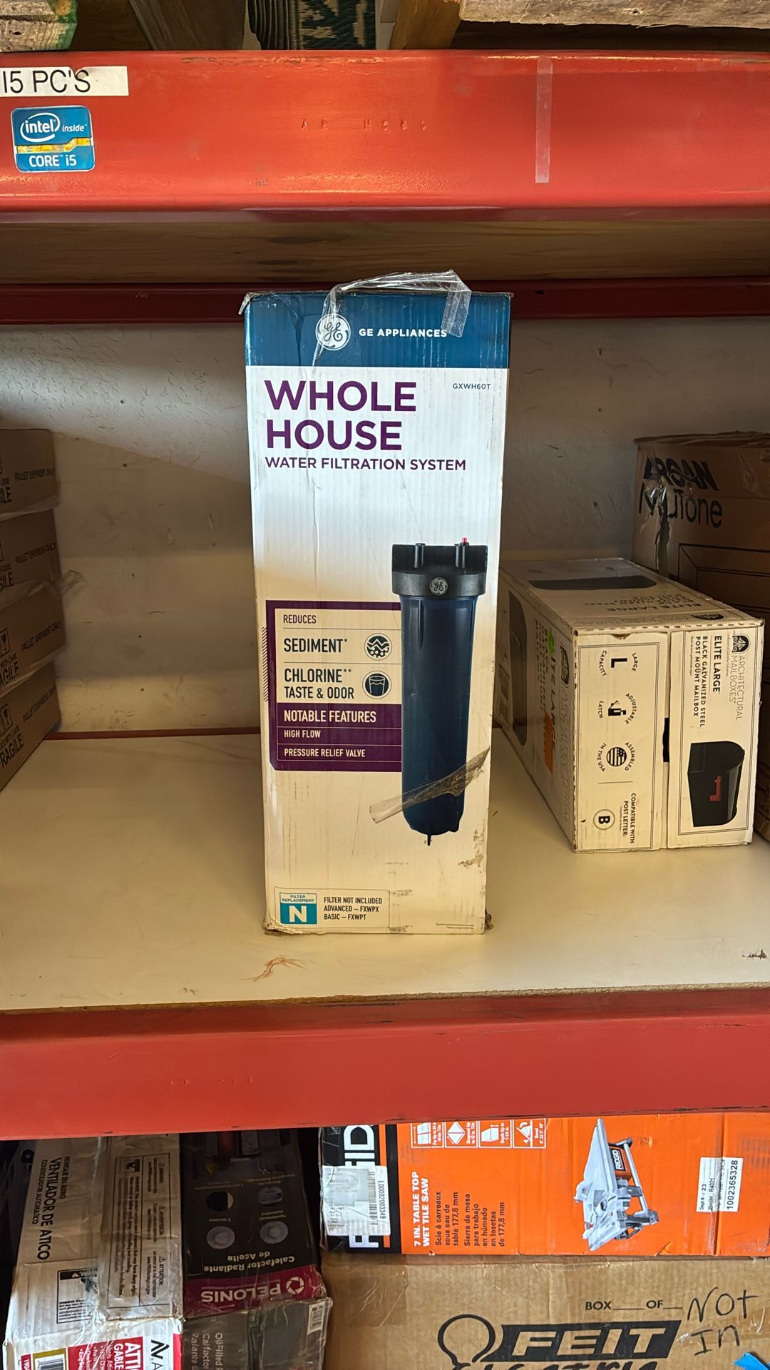 GE Whole House Water Filtration System
