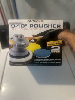 AutoSpa 9-10" Random Orbital Car Polisher