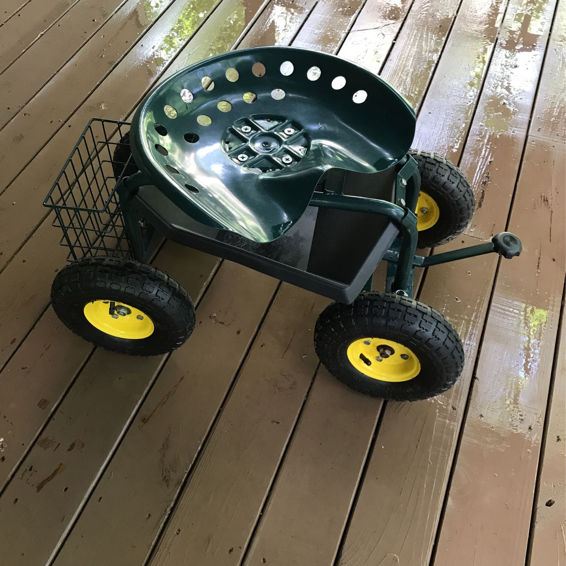 Rolling Gardening Seat Cart 