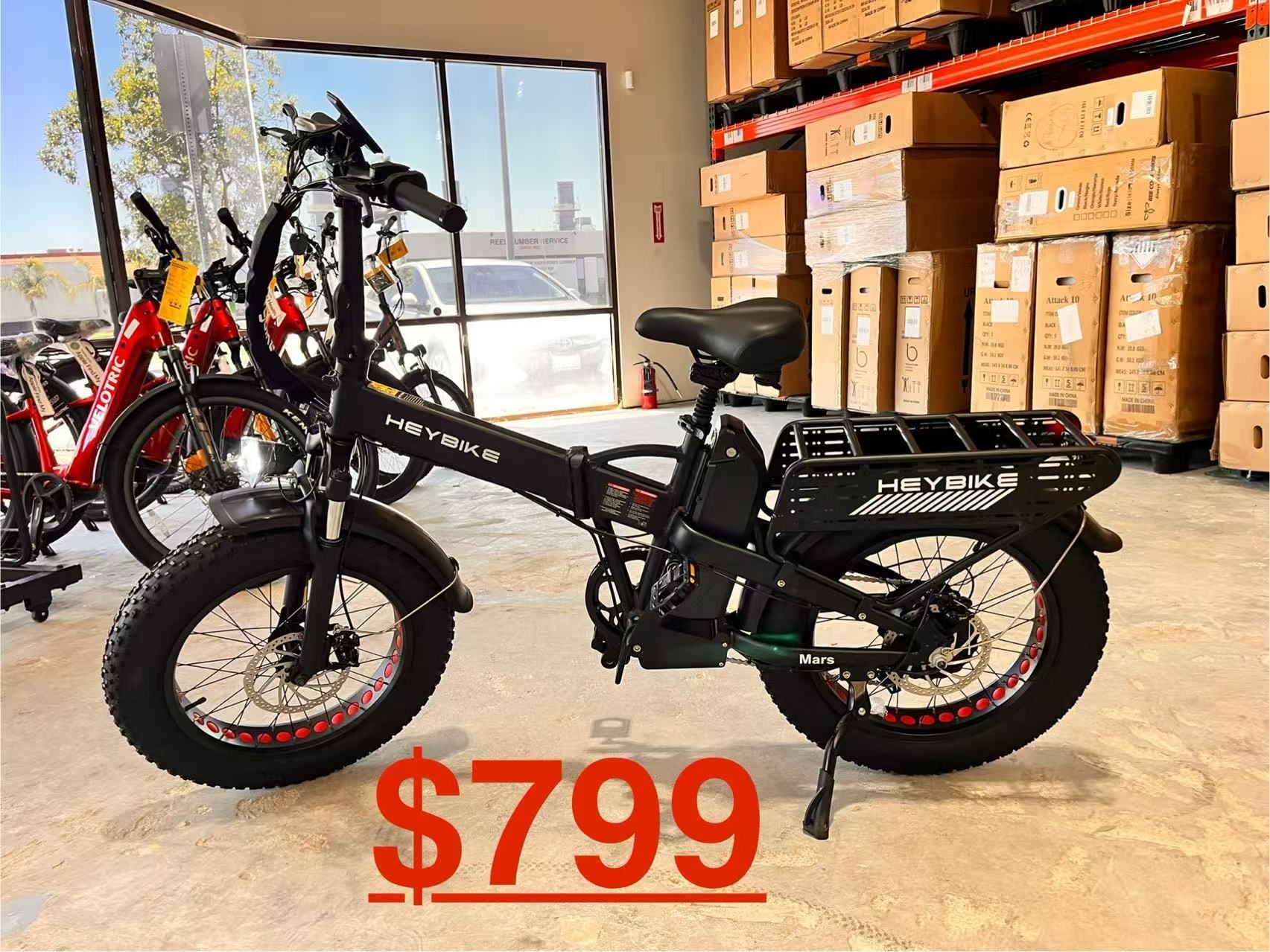Heybike Mars 2.0 Folding E-bike