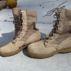 Combat Vibram  Boots .Lightweight Breathable New Size 9-10