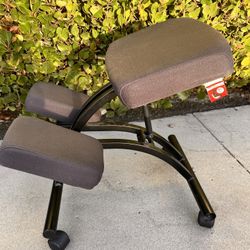 Office Star Ergonomic Knee chair With Padding And casters