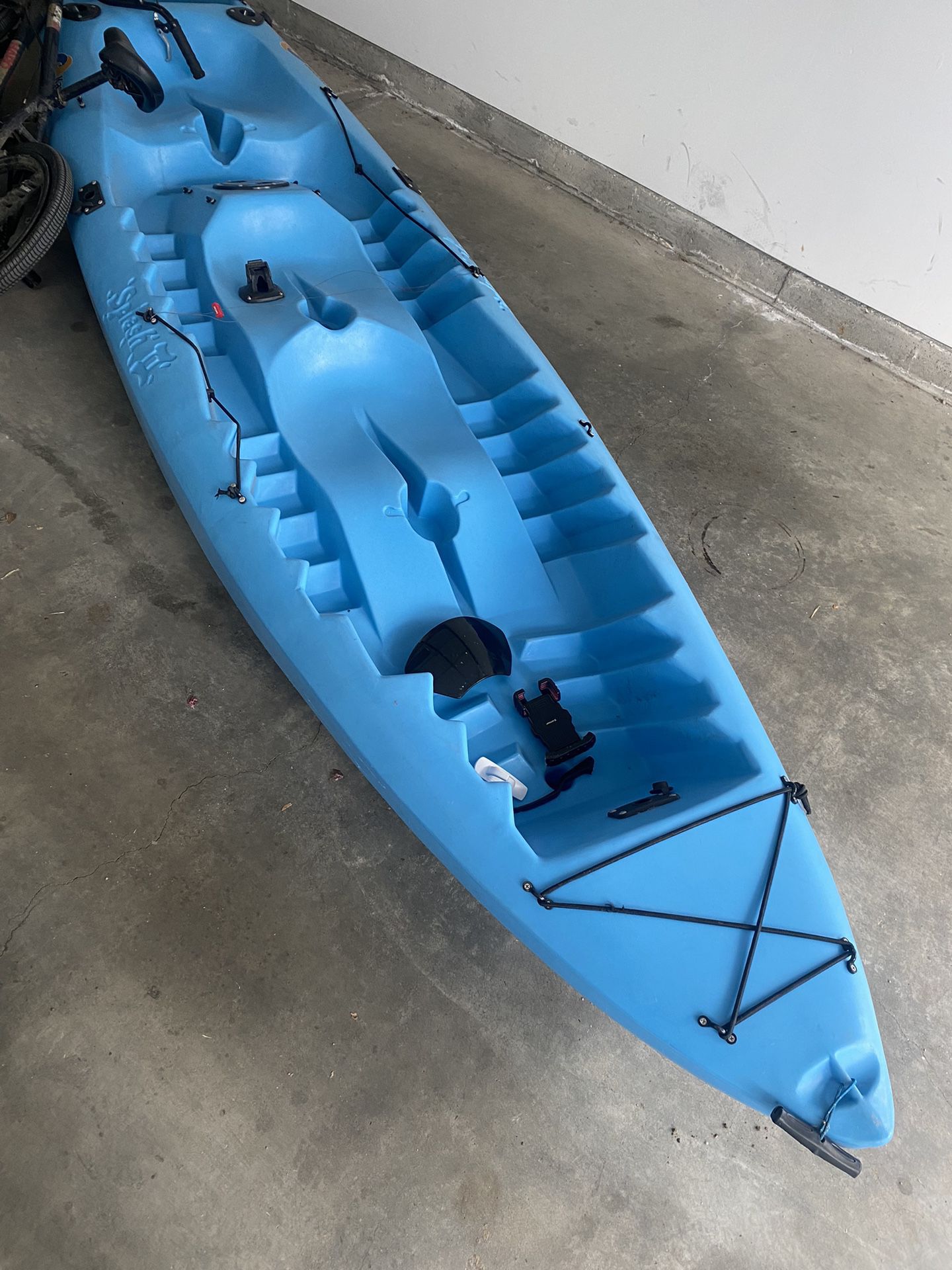 Ceesent Kayak 12ft Fishing Kayak 3 Seater 