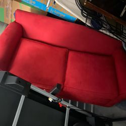 Red Sleeper Sofa 