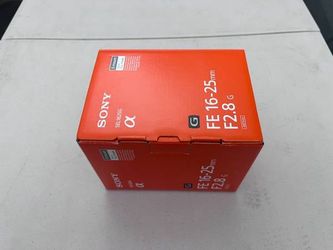 Sony 16-25mm f/2.8 G Lens
