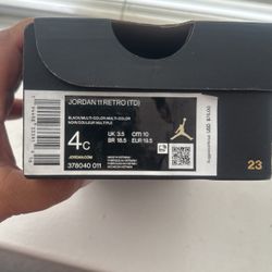 Jordan 11 Retro TD