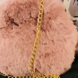 Faux Fur Cross Bag 