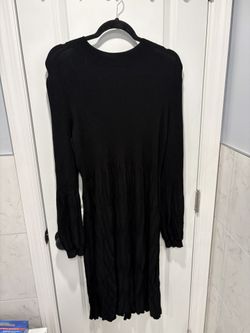 Black Knee Length Dress