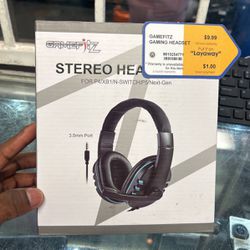 Stereo Headphone (Gamefitz Gaming Headset)