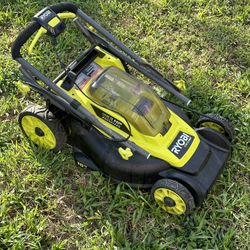 ONE+ HP 18V Brushless 16 in. Cordless Battery Walk Behind Push Lawn Mower (Tool Only)