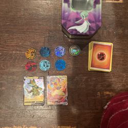 Zeraora V And V Max And Pokémon Coins And Energy’s And Tin 