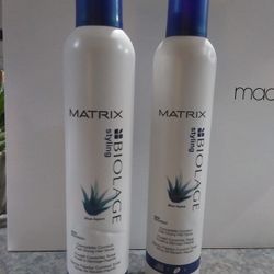 Matrix Biolage Blue Agave Styling Hair Spray. Complete Control #2 Medium Hold. Fast Drying. Adjustable Control Adds Body/Volume 10 3/4". 2 Available.