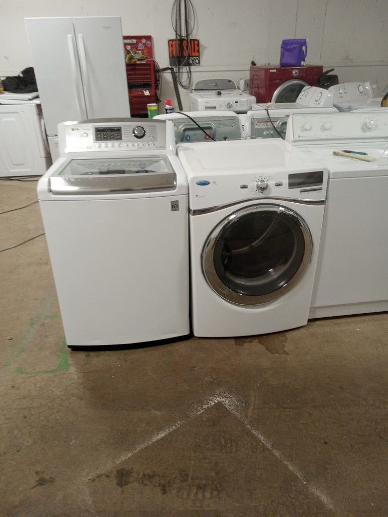 King Size Heavy Duty Washer And Dryer Set Comes With A Complete 30 Day Warranty And Free Delivery Vancouver Area