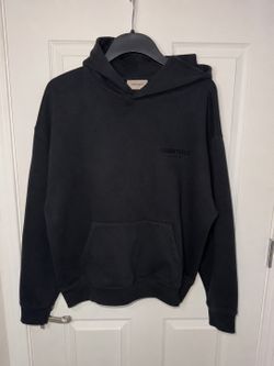 ESSENTIALS Fear of God Black Hoodie XS - Clean - Authentic